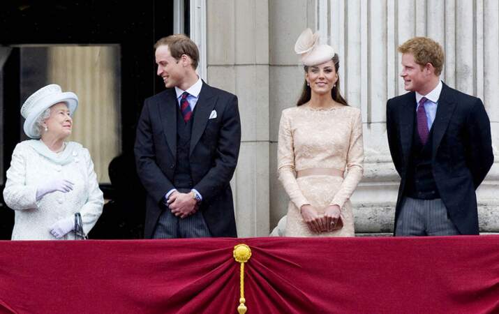 Kate Middleton et le prince William fêtent le jubilé de diamant de la reine Elizabeth II