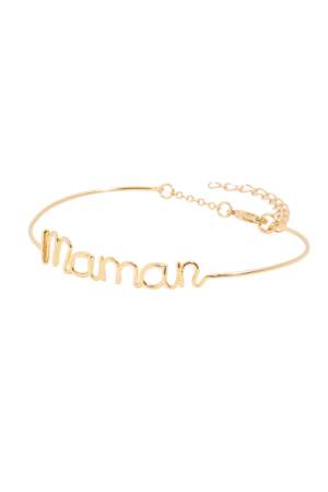 Bracelet Maman. En laiton doré à l'or fin, 19 €, CollectionIRL by Showroomprive