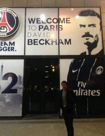 « Welcome to Paris !!! » a tweeté Victoria Beckham