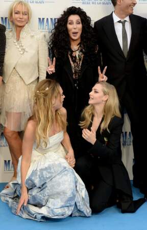 Le casting de Mamma Mia 2, à l'avant-première londonienne le 16 juillet