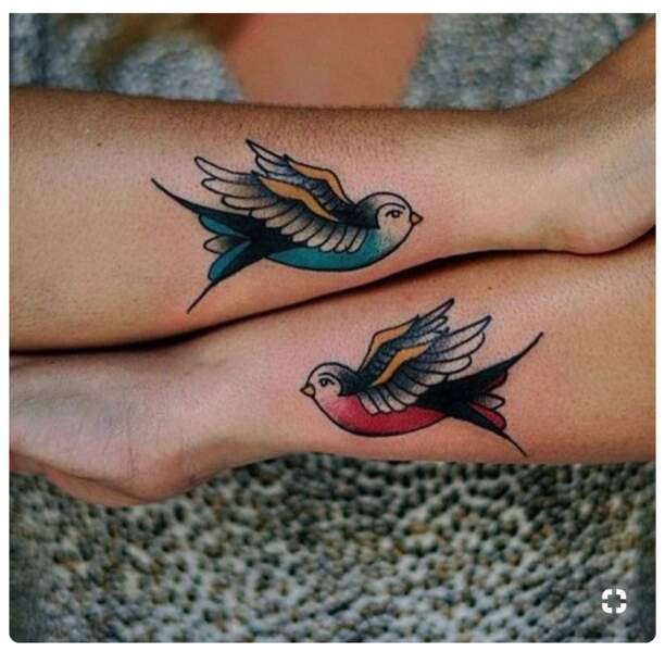 Les plus beaux tatouages d’oiseaux repérés sur Pinterest