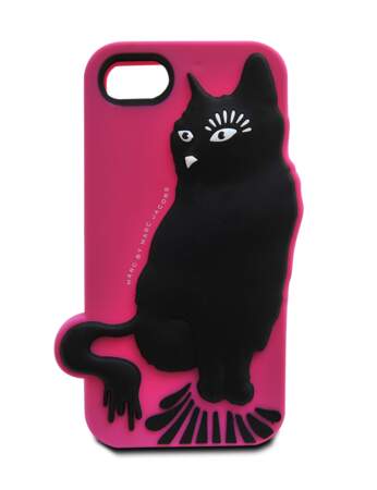 Coque chat Marc Jacobs : 45€
