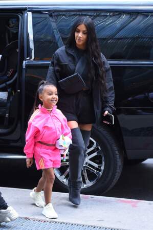 Kim Kardashian avec North West 