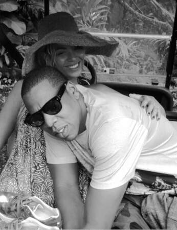 Beyoncé avec son homme