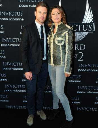 Nick Youngquest, l'égérie du parfum Invictus, avec Sandrine Quétier