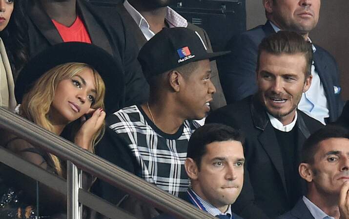 Jay Z et David Beckham parlent foot. On est en train de perdre Beyoncé