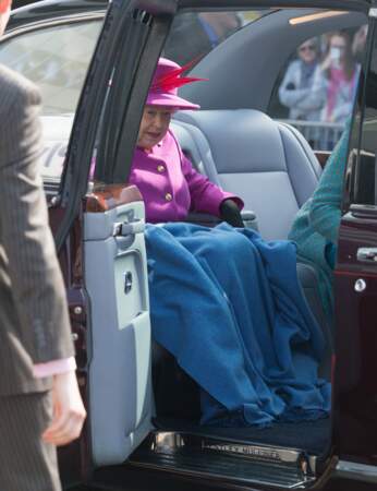 la Reine Elizabeth tire la couverture à elle !