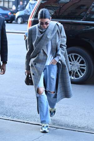 Le long manteau, comme Kendall jenner 