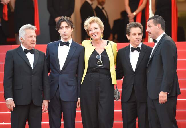 Dustin Hoffman, Noah Baumbach, Emma Thompson, Ben Stiller et Adam Sandler