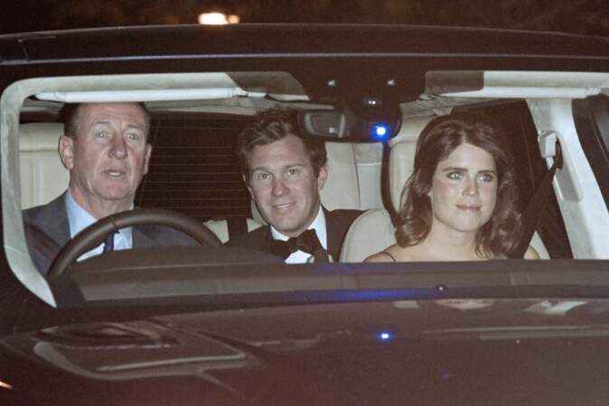 Jack Brooksbank et la prince Eugenie à l'anniversaire du prince Charles