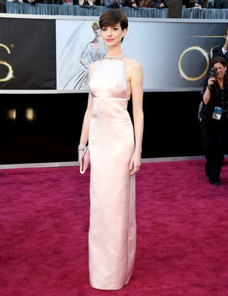 Anne Hathaway aux Oscars
