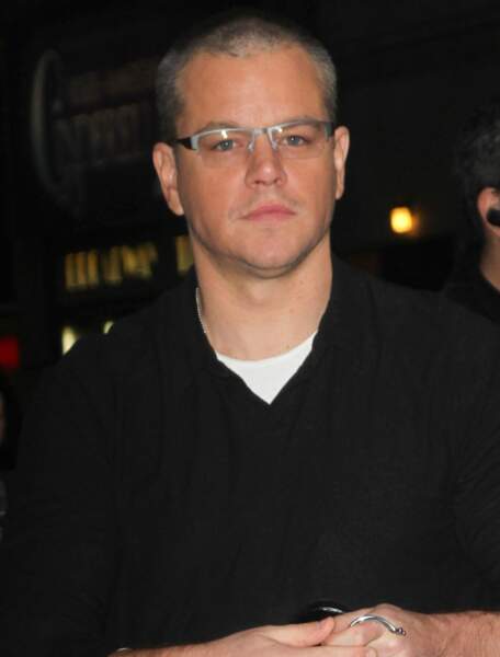 Matt Damon en décembre 2012