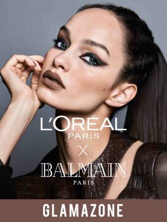 L'Oréal Paris x Balmain : Glamazone, un gris-marron