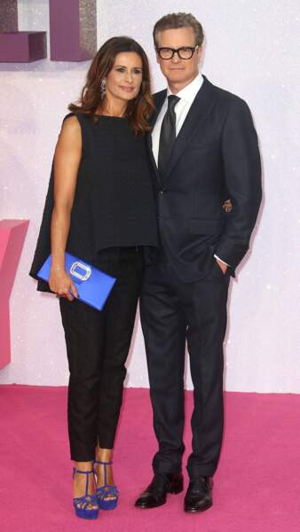 Bridget Jones Baby : Colin Firth, toujours aussi séduisant, et sa femme Livia Giuggioli