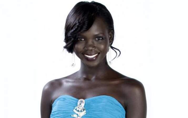 Miss Soudan du Sud Modong Manuela Mogga, 21 ans