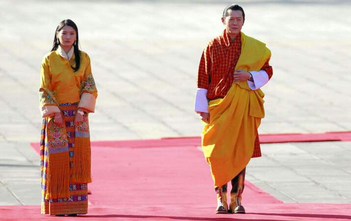 Jetsun Pema a épousé le prince Jigme du Bhoutan en 2011