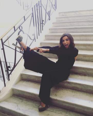 Insta Cannes 2016 : Eva Longoria adore ses nouvelles chaussures Giuseppe Zanotti.