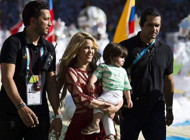 Shakira et son fils Milan