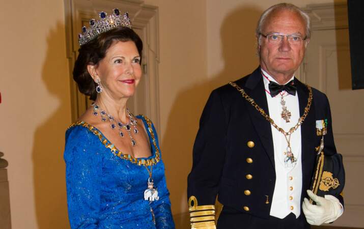Silvia Sommerlath et le prince Carl Gustav de Suède se sont mariés en 1976