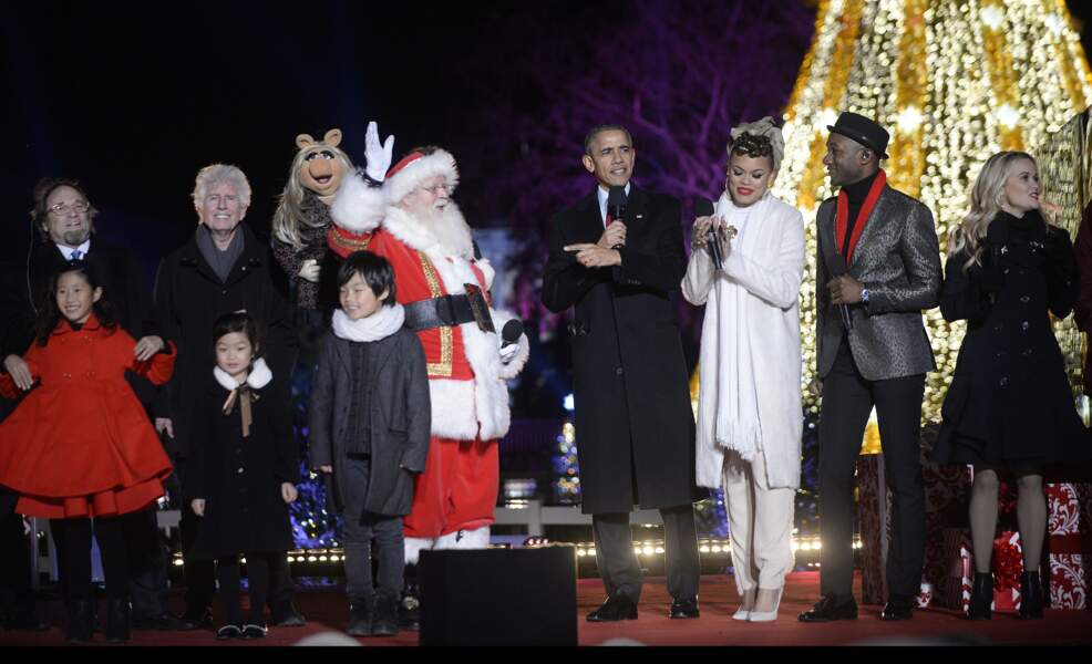 Barack Obama et ses invités d'honneur