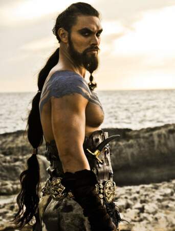 Jason Momoa dans Game of Thrones, c'est le grand Khal Drogo