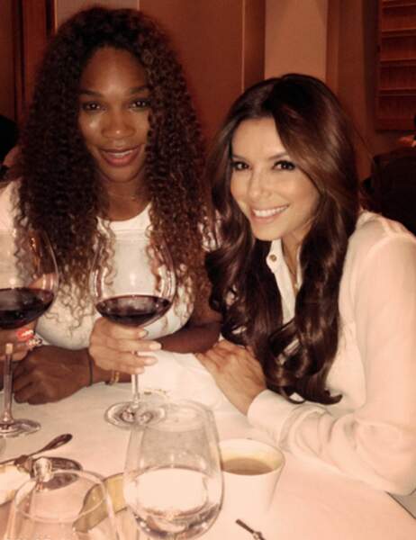 Eva et Serena Williams 