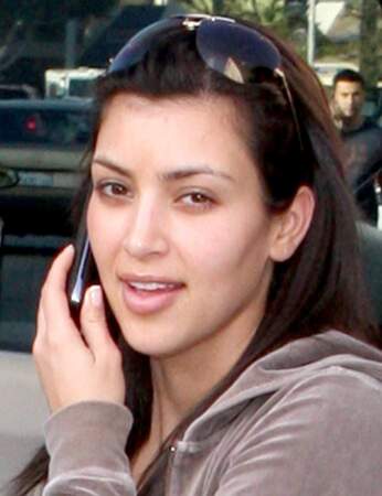 Kim Kardashian comme on la voit rarement : naturelle