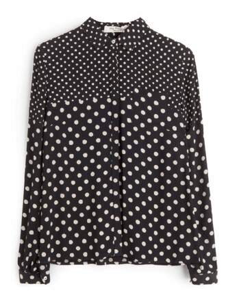 Chemise à pois, Nice things, 79,90€