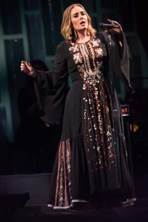 Les chanteuses les mieux payées : 2. Adele avec 80,5 millions de dollars
