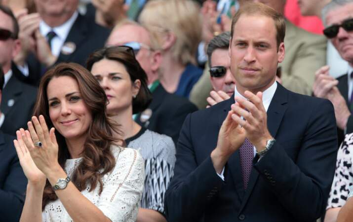 Kate et William félicitent quand le tennisman qui leur aura donné beaucoup d'émotion