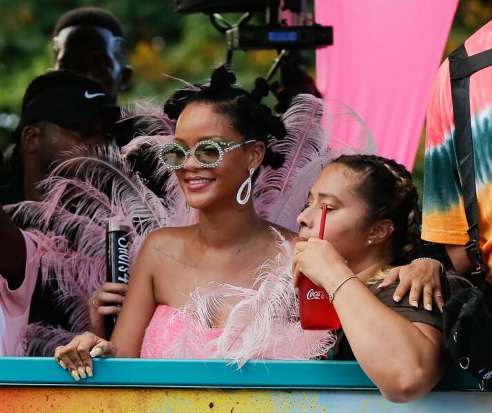 Rihanna au carnaval de la Barbade