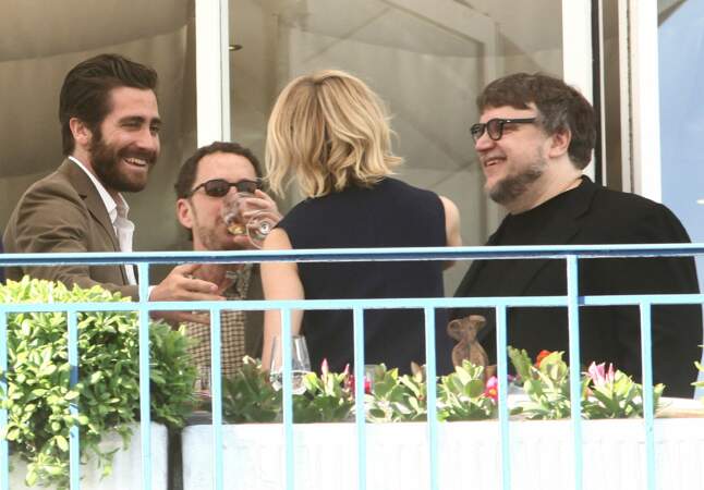 Jake Gyllenhaal, Ethan Coen, Sienna Miller (de dos) et Guillermo del Toro