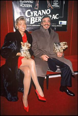 Natty et Jean-Paul Belmondo en couple de 1989 à 2008