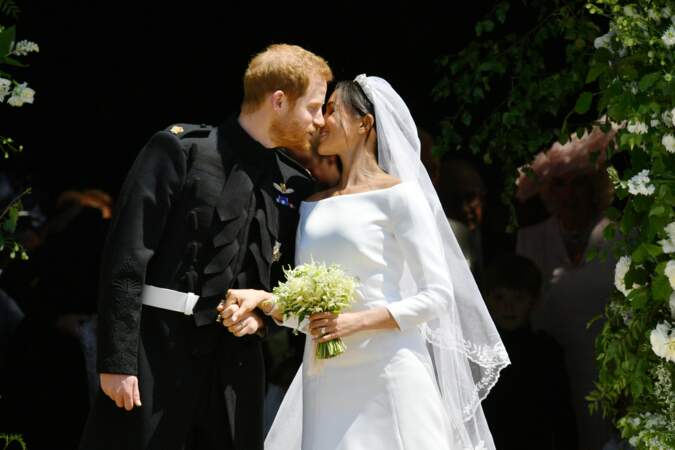 Le baiser du prince Harry et Meghan Markle