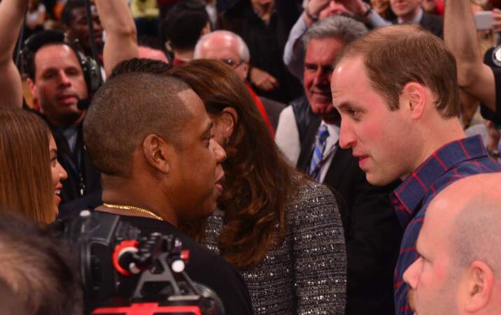 Le prince William en grande conversation avec Jay-Z