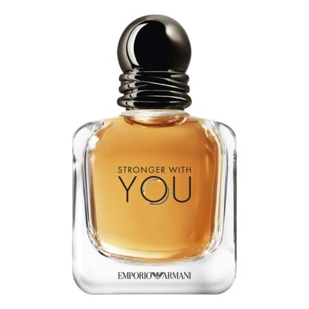 Eau de parfum Stronger with you, Emporio Armani, 58€ les 50ml