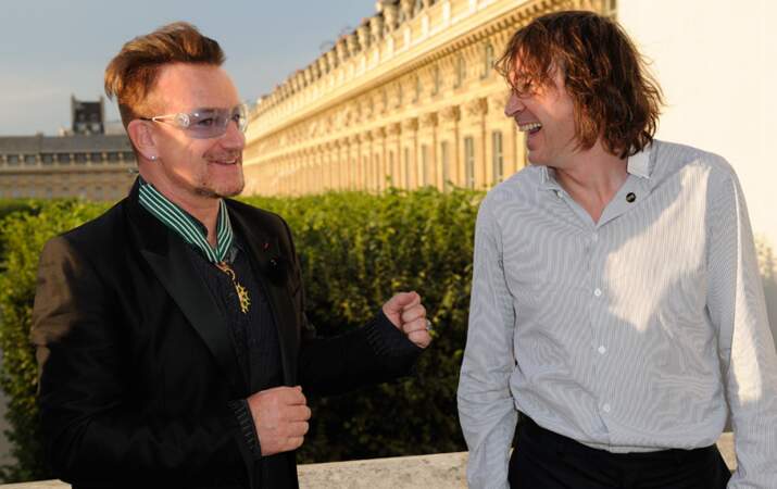 Bono et le chanteur Cali