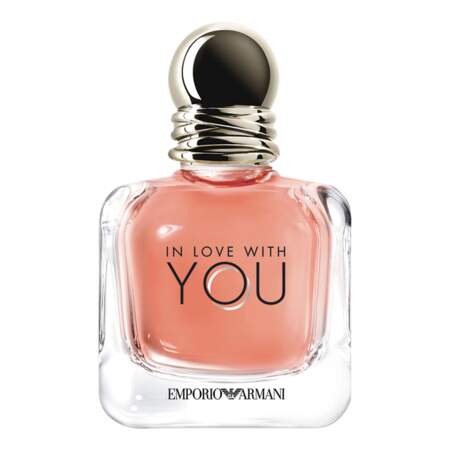 Eau de parfum In love with you, Emporio Armani, 72€ les 50ml