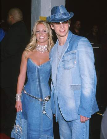 9 - les tenues denim assorties de Justin Timberlake et Britney Spears 