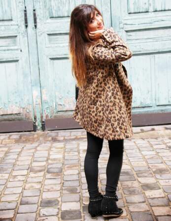 Mon manteau léopard BYMONSHOWROOM, 89€