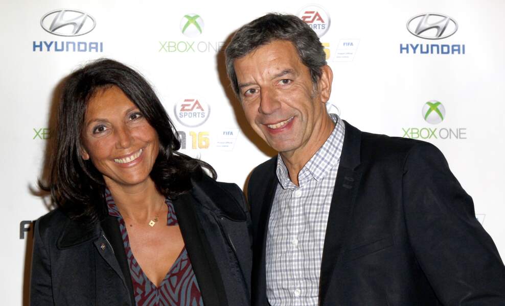 Michel Cymès et son épouse Nathalie