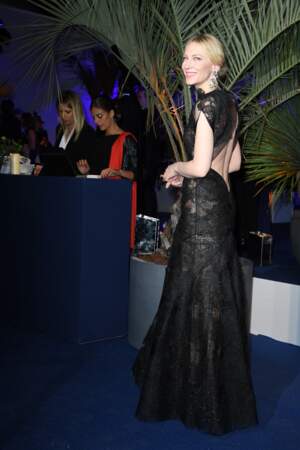 71ème Festival de Cannes en 2018 : Cate Blanchett en robe Giorgio Armani Privé