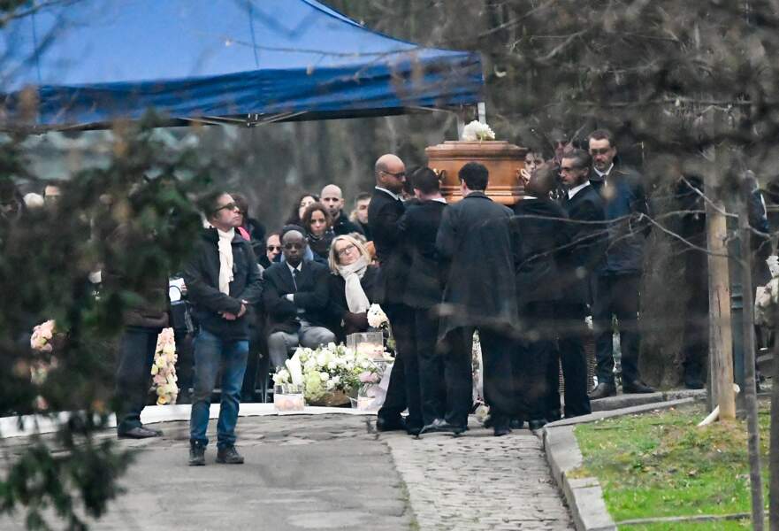 L'émotion aux obsèques de France Gall