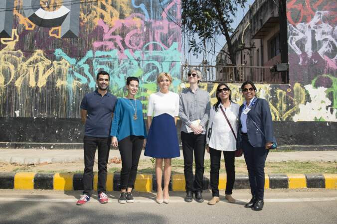 Toujours aussi classe pour la découverte du street art dans les rues de New Delhi