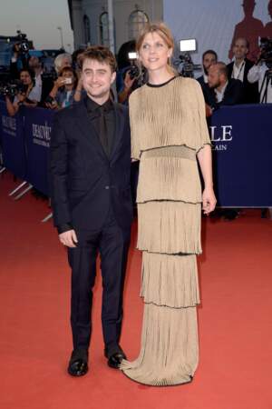 Clémence Poésy et Daniel Radcliffe au Festival de Deauville 