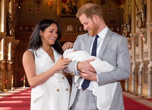 Présentation officielle du fils du Prince Harry et Meghan Markle, le 8 mai 2019
