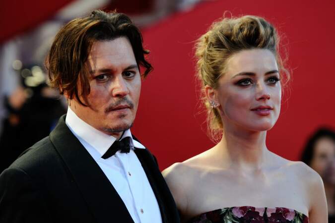 Johnny Depp et Amber Heard  à l'avant première de The Danish Girl 