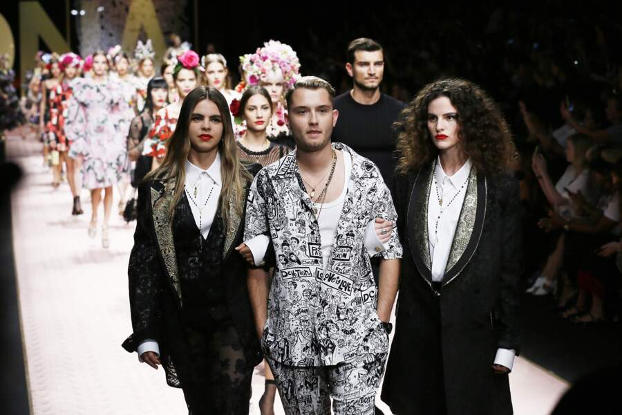 Fashion week printemps été 2019 - Défilé Dolce Gabbana à Milan : Rafferty Law