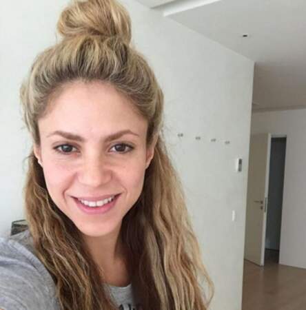 Le selfie sans maquillage de Shakira