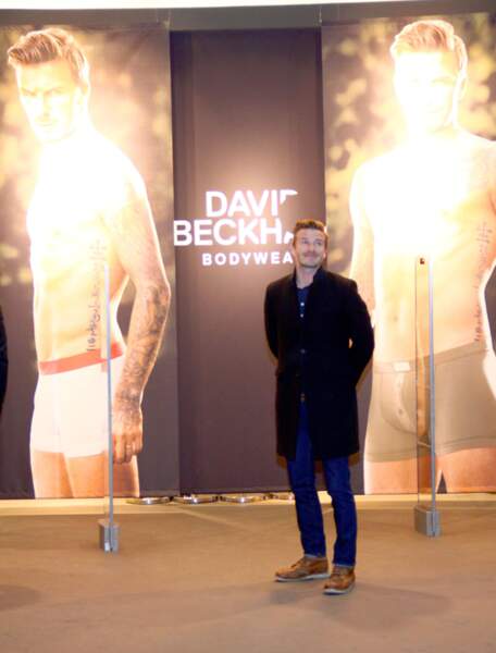 David Beckham en opération promo à Berlin